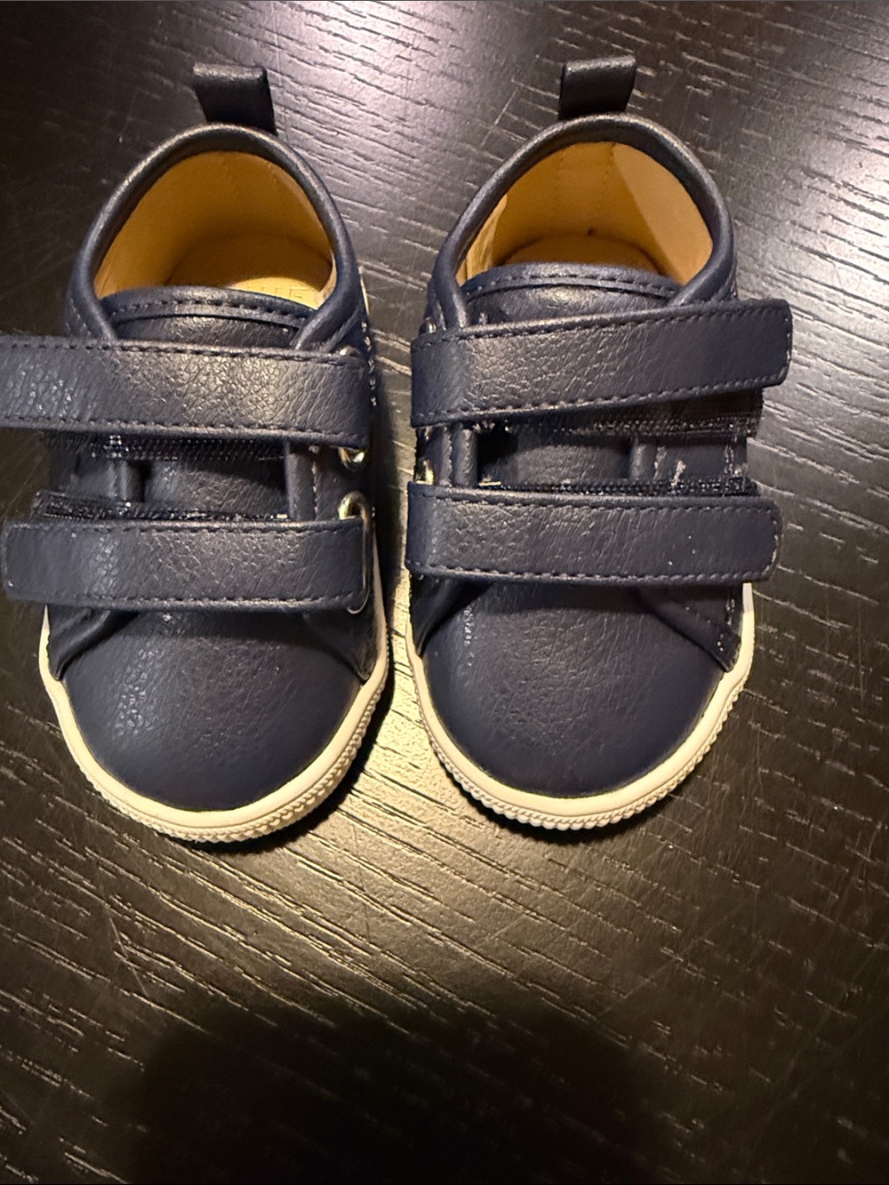 Kids Navy Velcro Casual Shoes